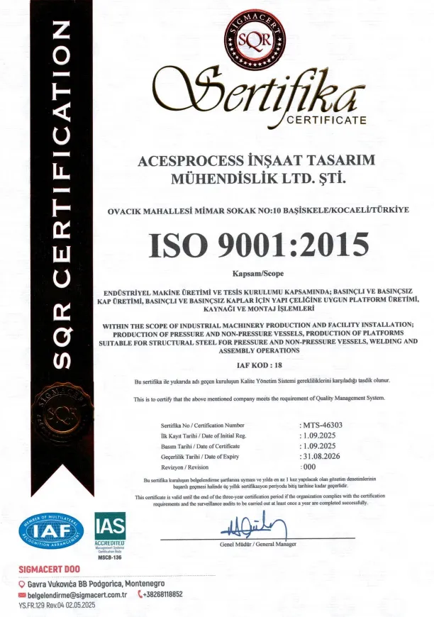 TS EN ISO 9001